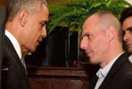 Obama e Varoufakis na Casa Branca