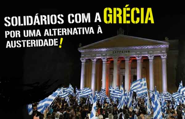 Solidários com a Grécia