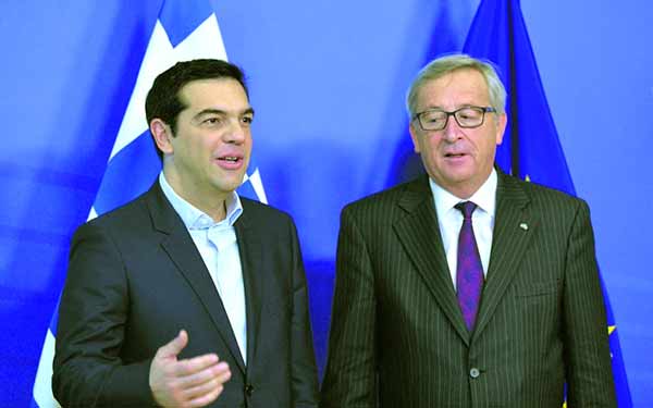 Tsipras e Juncker