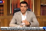 Alexis Tsipras na comunicação ao país de 28 de junho