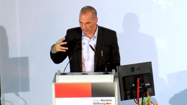 Conferência de Yanis Varoufakis em Berlim, 8 junho 2015
