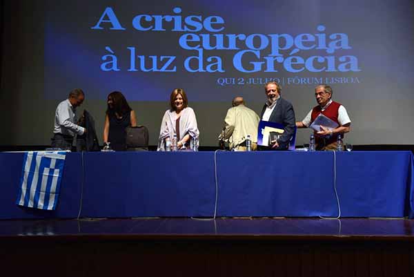 Sessão pública no Fórum Lisboa, 2 julho 2015. Foto Paulete Matos