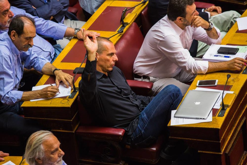Yanis Varoufakis. Foto Left.gr