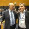 Comissário Pierre Moscovici e Euclid Tsakalotos. Foo União Europeia ©